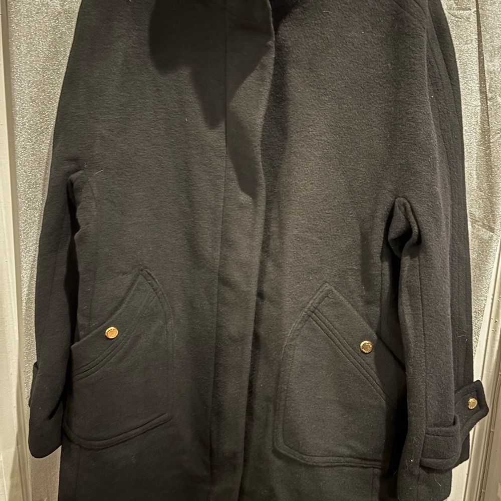 Anne Klein Black Classic Coat